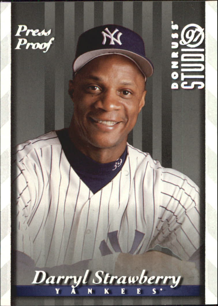 1997 Studio Baseball "Gold/Silver Press Proofs" Parallel Cards - Bild 36 von 39