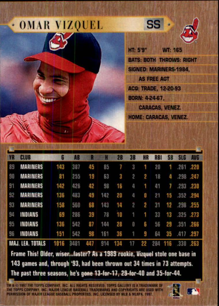 1997 Topps Gallery Baseball - Picture 55 of 77