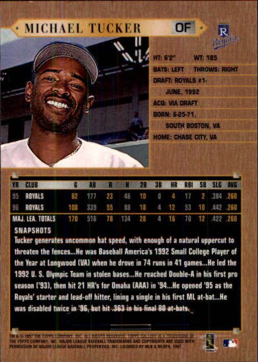 1997 Topps Gallery Baseball - Picture 5 of 77