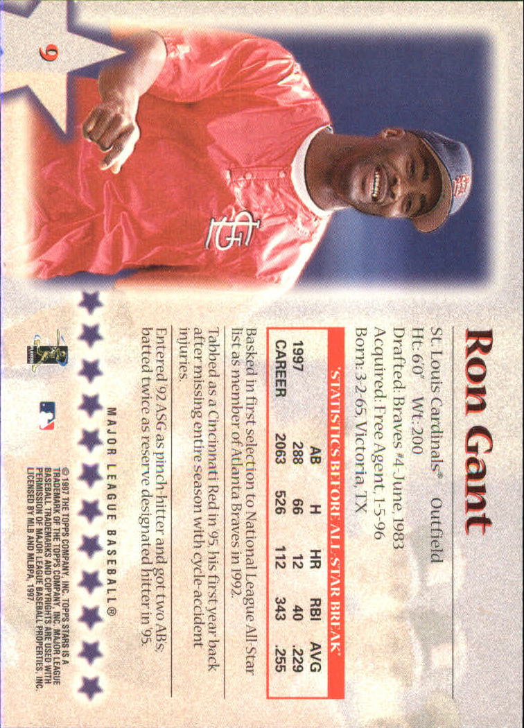 1997 Topps Stars Baseball - Picture 11 of 149