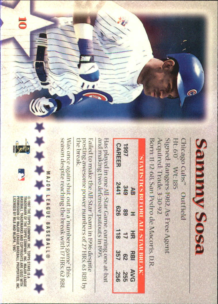 1997 Topps Stars Baseball - Picture 13 of 149