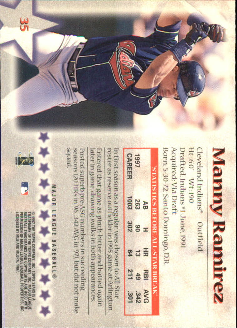 1997 Topps Stars Baseball - Picture 39 of 149