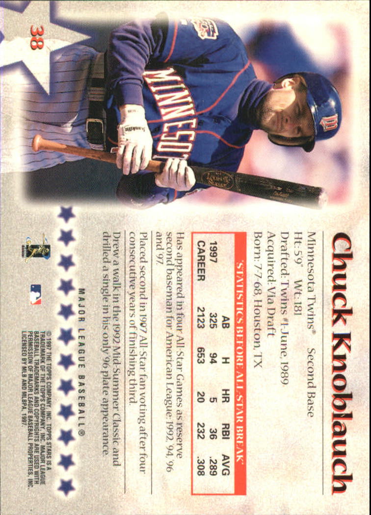 1997 Topps Stars Baseball - Picture 43 of 149