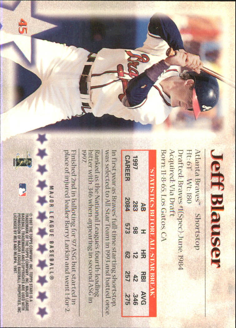 1997 Topps Stars Baseball - Picture 49 of 149