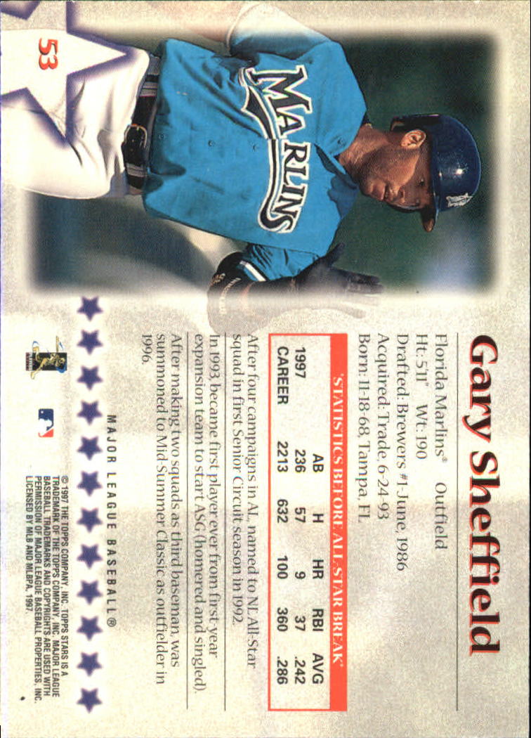 1997 Topps Stars Baseball - Picture 55 of 149