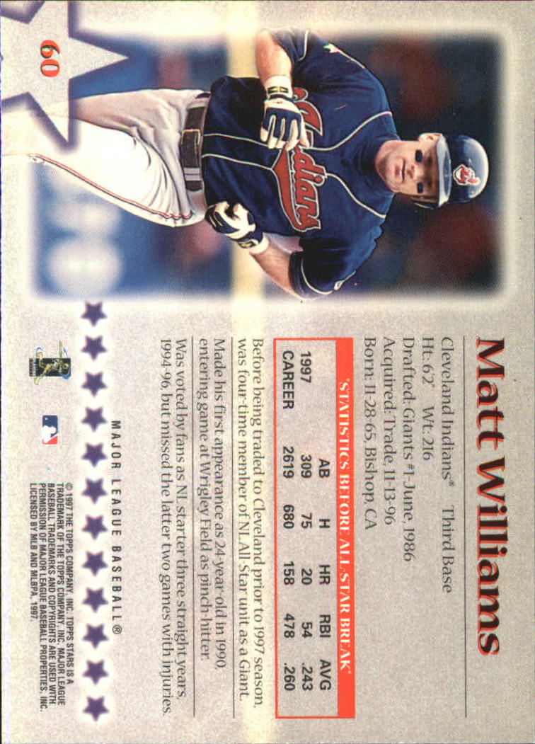 1997 Topps Stars Baseball - Picture 69 of 149