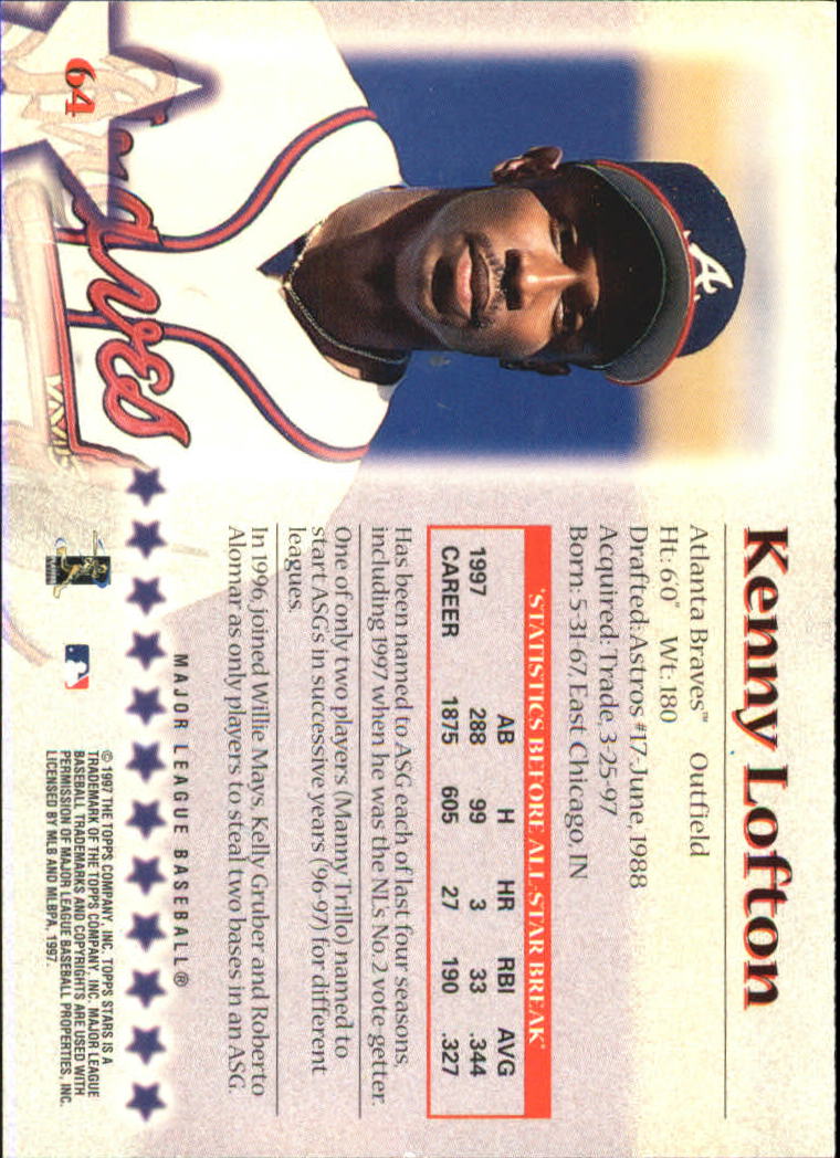 1997 Topps Stars Baseball - Picture 71 of 149