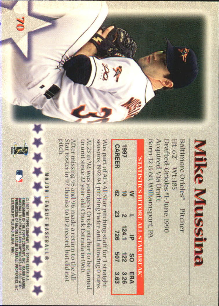 1997 Topps Stars Baseball - Picture 79 of 149