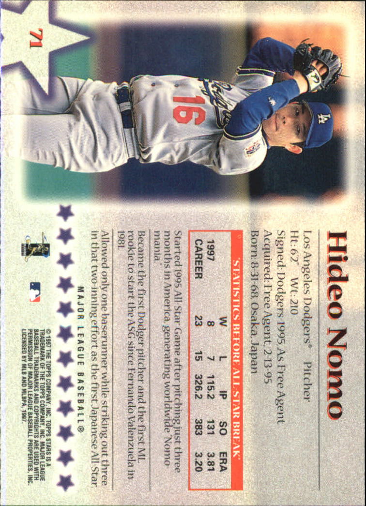 1997 Topps Stars Baseball - Picture 81 of 149