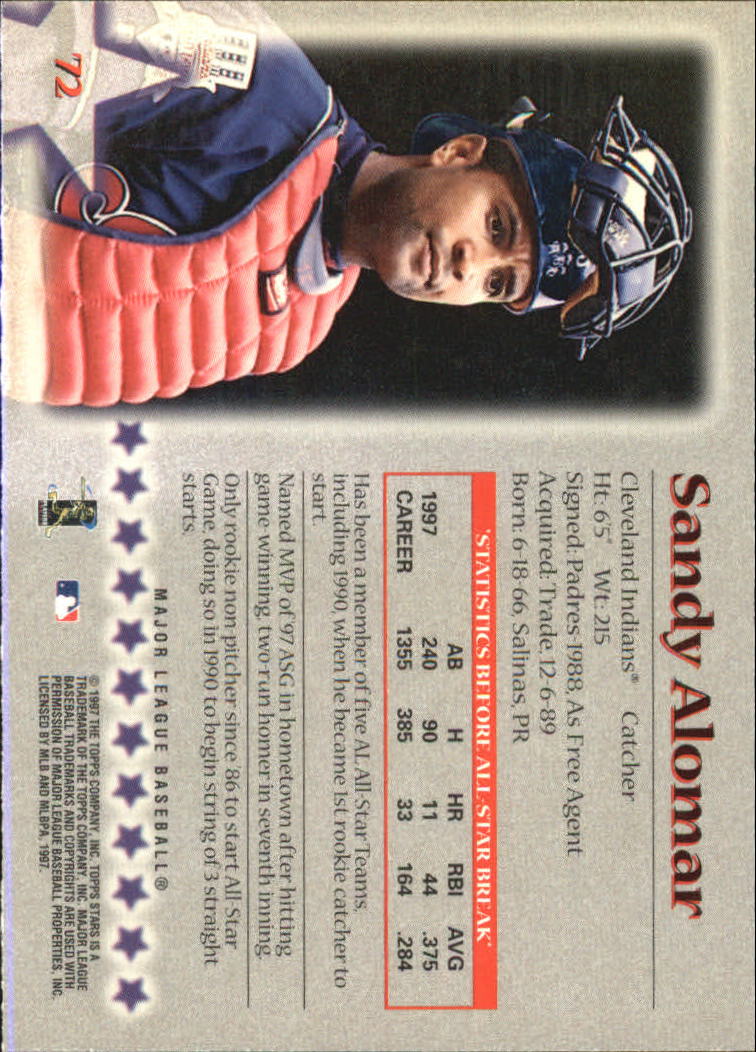 1997 Topps Stars Baseball - Picture 83 of 149