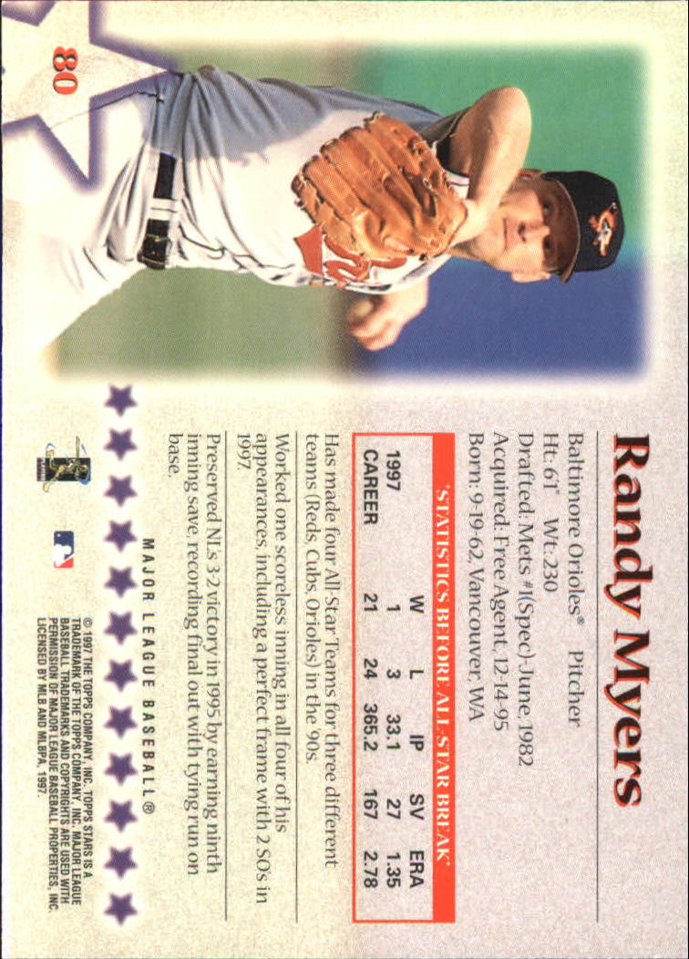 1997 Topps Stars Baseball - Picture 89 of 149