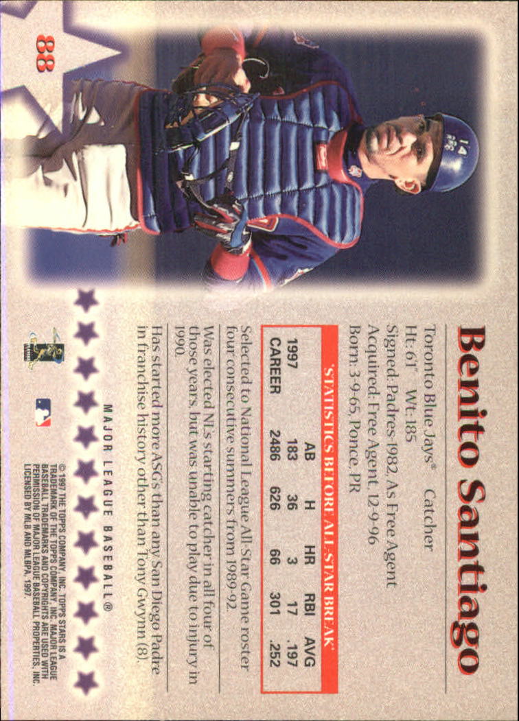 1997 Topps Stars Baseball - Picture 101 of 149