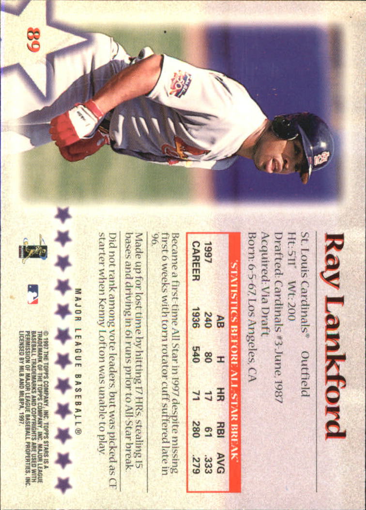 1997 Topps Stars Baseball - Picture 103 of 149