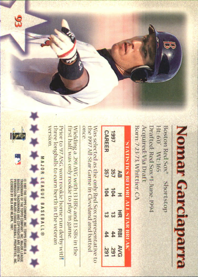 1997 Topps Stars Baseball - Picture 111 of 149