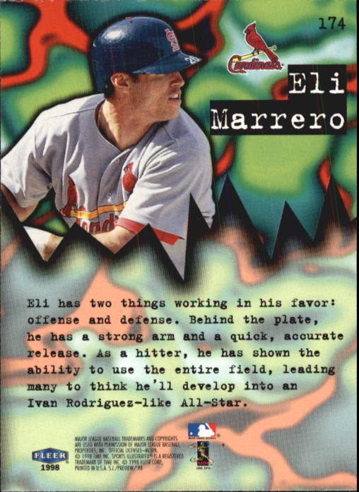 1998 Sports Illustrated Baseball (Fleer) Baseball "Main Set" Cards - Picture 177 of 198