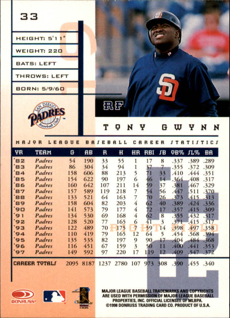 1998 Leaf Rookies and Stars Baseball "Main Set" Cards - Picture 35 of 217
