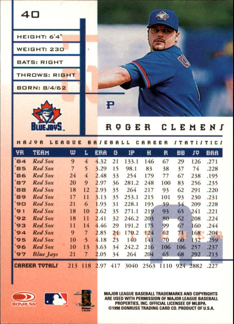 1998 Leaf Rookies and Stars Baseball "Main Set" Cards - Picture 39 of 217