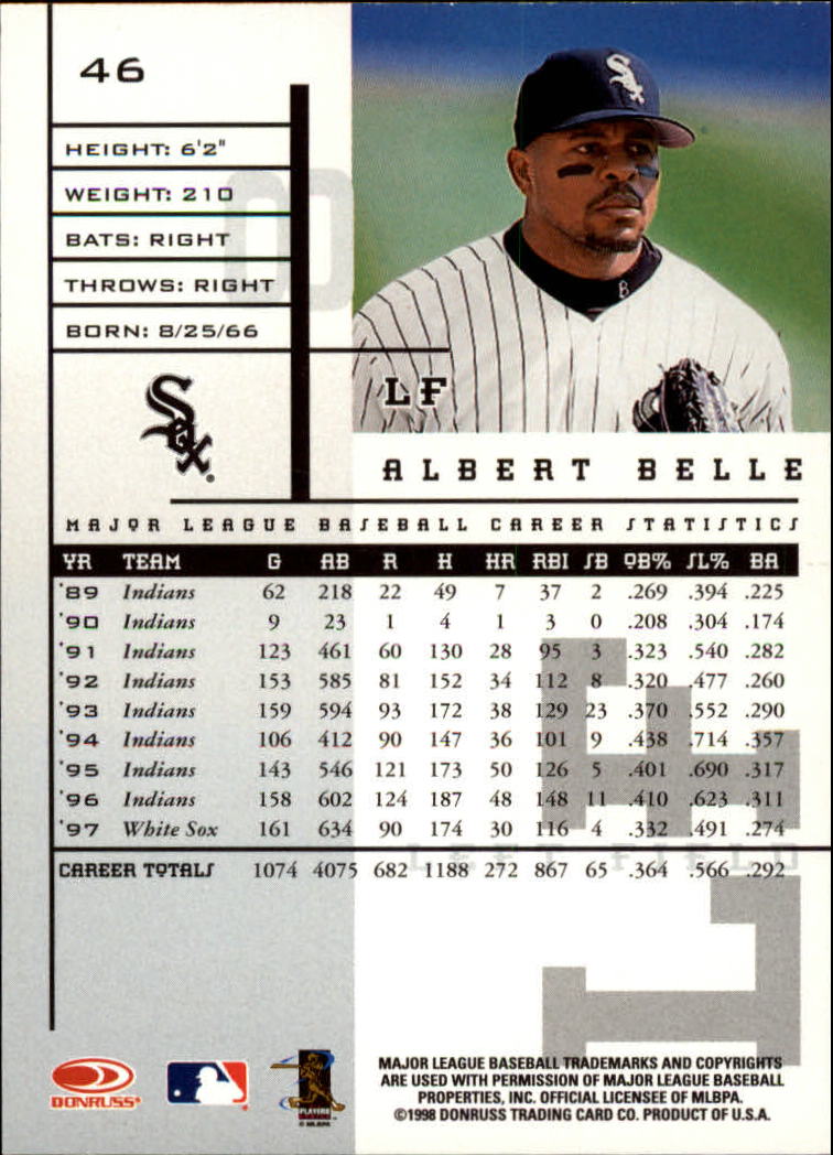 1998 Leaf Rookies and Stars Baseball "Main Set" Cards - Picture 45 of 217