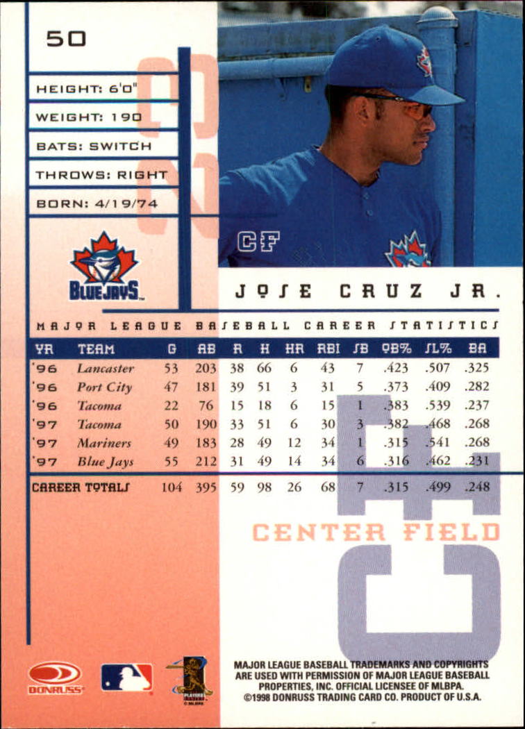 1998 Leaf Rookies and Stars Baseball "Main Set" Cards - Picture 49 of 217