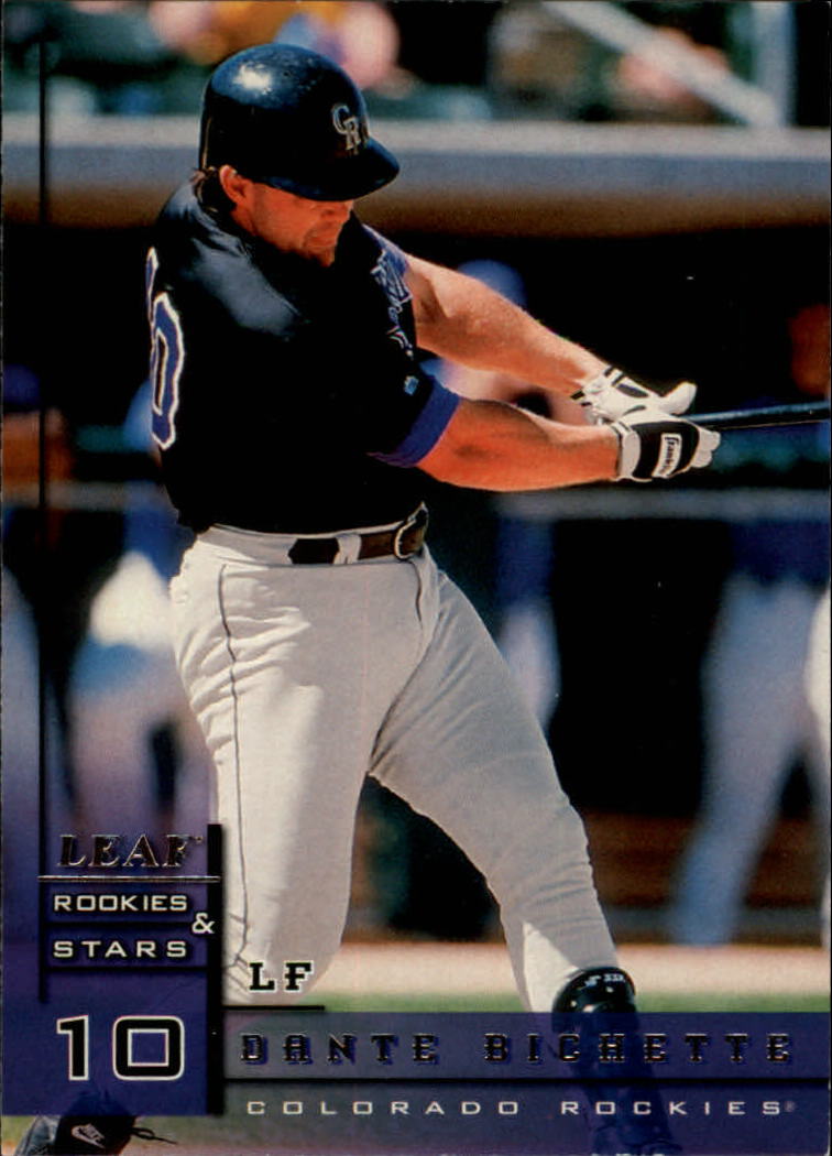 1998 Leaf Rookies and Stars Baseball "Main Set" Cards - Picture 66 of 217