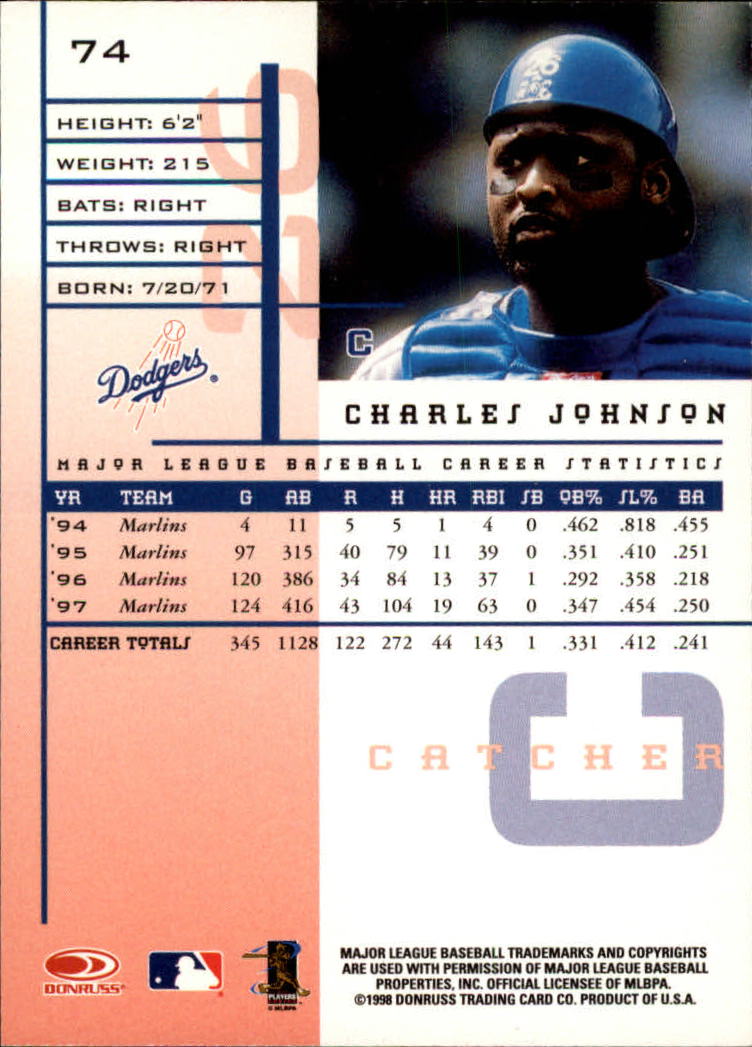 1998 Leaf Rookies and Stars Baseball "Main Set" Cards - Picture 69 of 217