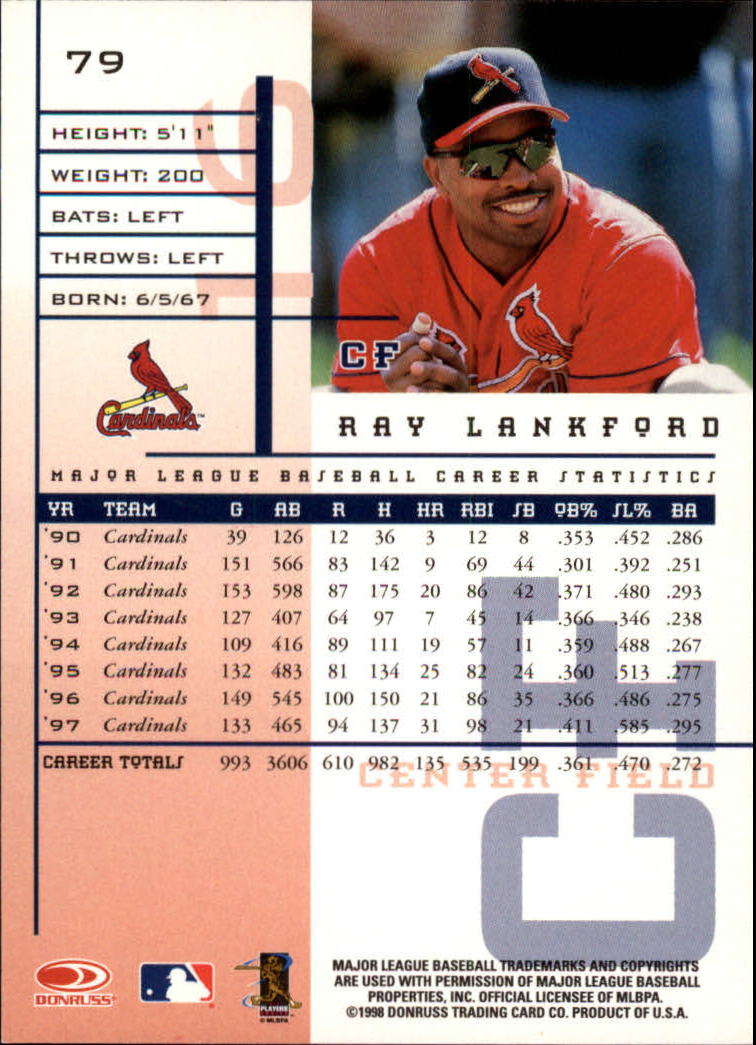 1998 Leaf Rookies and Stars Baseball "Main Set" Cards - Picture 75 of 217