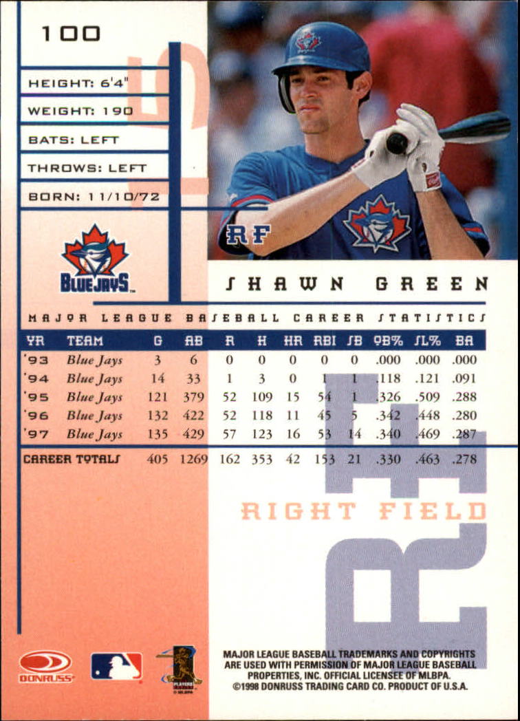 1998 Leaf Rookies and Stars Baseball "Main Set" Cards - Picture 99 of 217