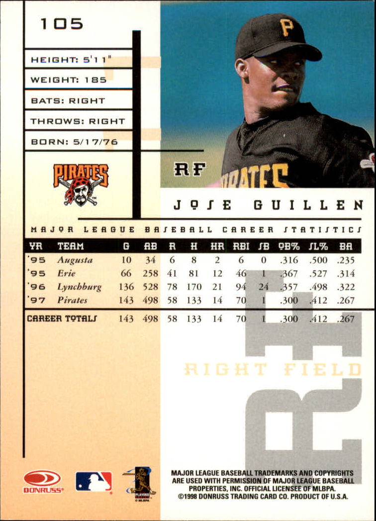 1998 Leaf Rookies and Stars Baseball "Main Set" Cards - Picture 107 of 217