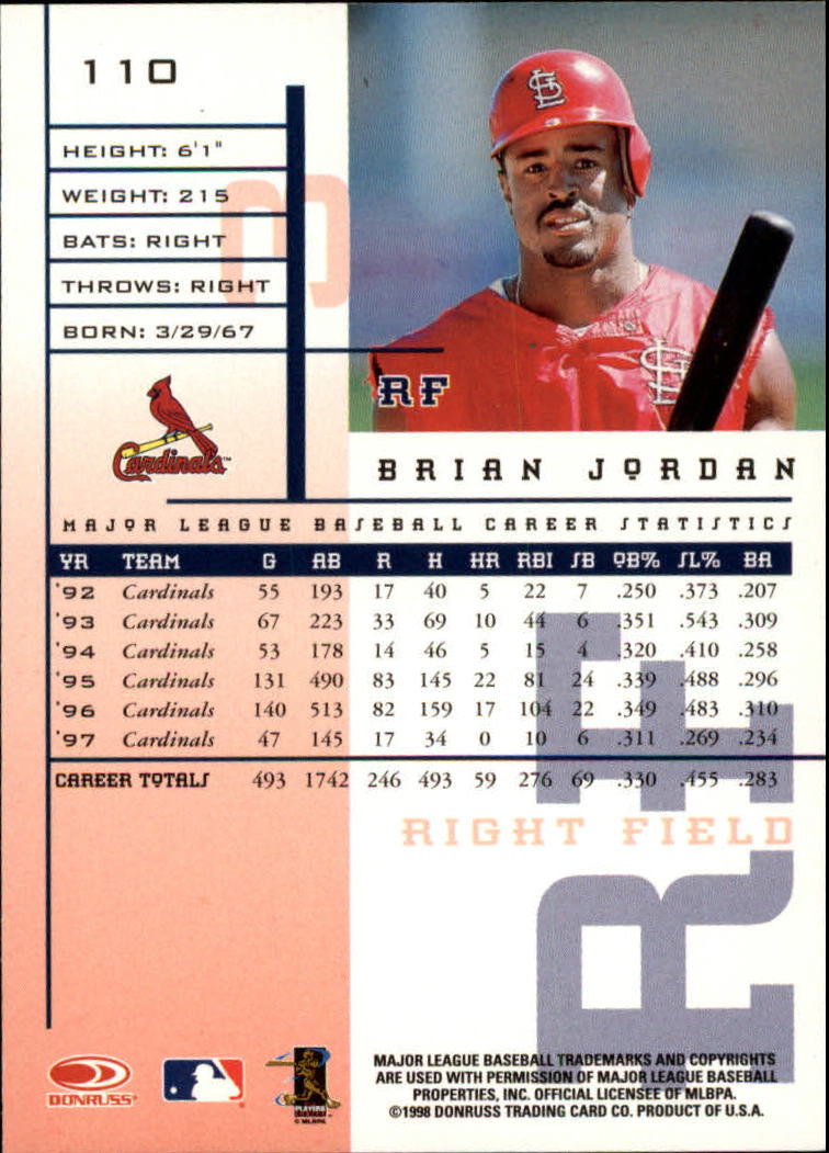 1998 Leaf Rookies and Stars Baseball "Main Set" Cards - Picture 113 of 217