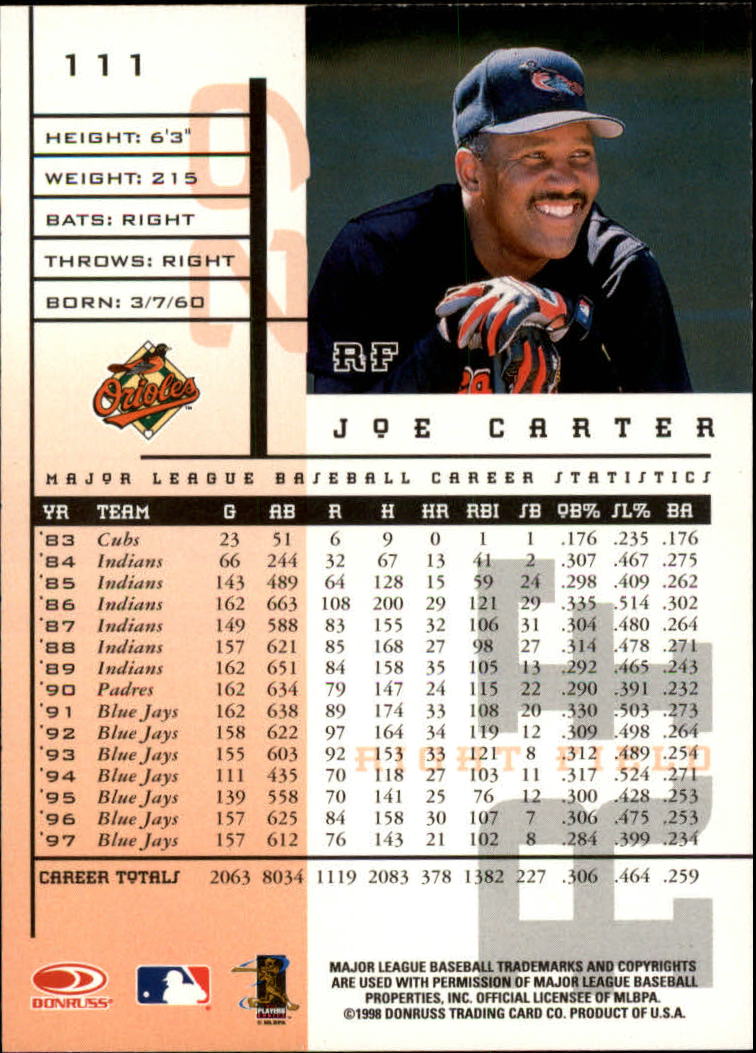 1998 Leaf Rookies and Stars Baseball "Main Set" Cards - Picture 115 of 217