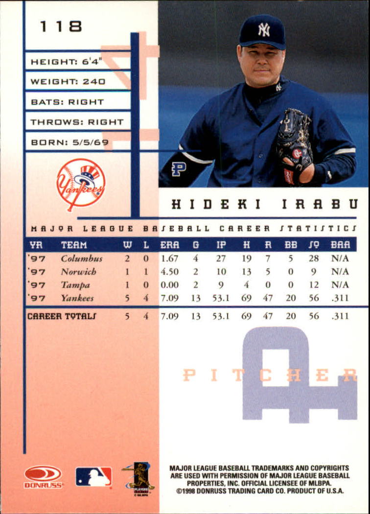 1998 Leaf Rookies and Stars Baseball "Main Set" Cards - Picture 127 of 217