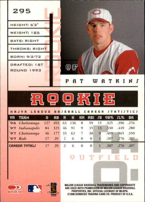 1998 Leaf Rookies and Stars Baseball "Main Set" Cards - Picture 207 of 217