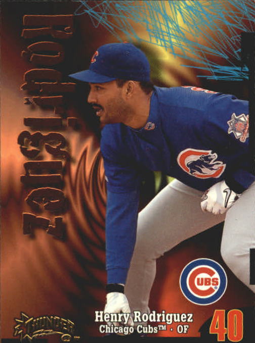 1998 Circa Thunder Baseball "Main Set" Cards #1 to #150 - Bild 68 von 301