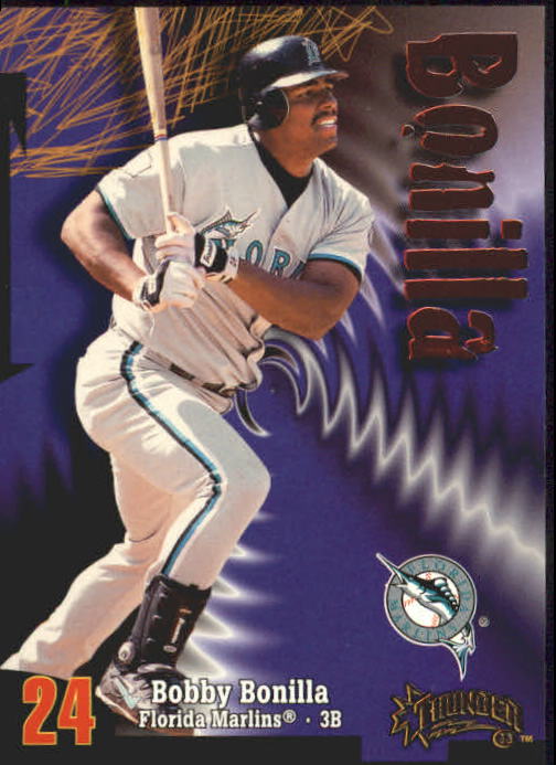 1998 Circa Thunder Baseball "Main Set" Cards #1 to #150 - Bild 74 von 301