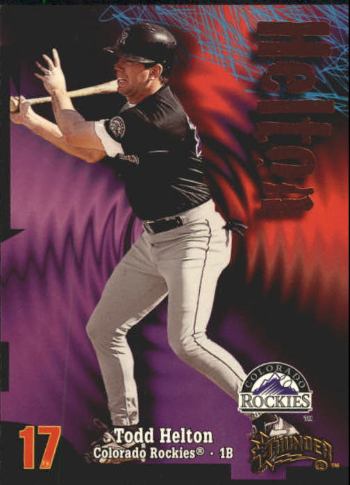 1998 Circa Thunder Baseball "Main Set" Cards #1 to #150 - Bild 130 von 301