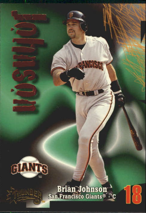 1998 Circa Thunder Baseball "Main Set" Cards #1 to #150 - Bild 286 von 301