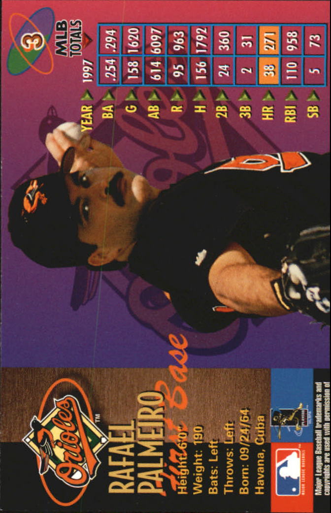 1998 Metal Universe Baseball "Main Set" Cards - Picture 7 of 441