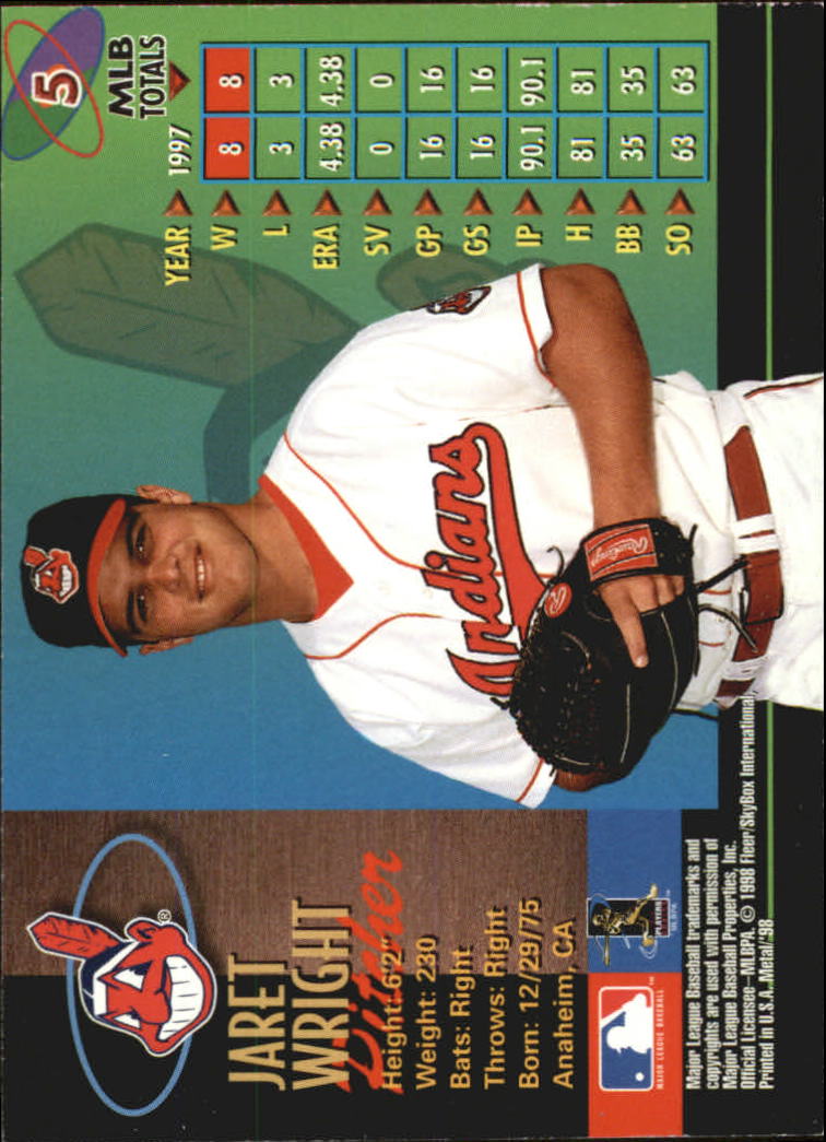 1998 Metal Universe Baseball "Main Set" Cards - Picture 11 of 441