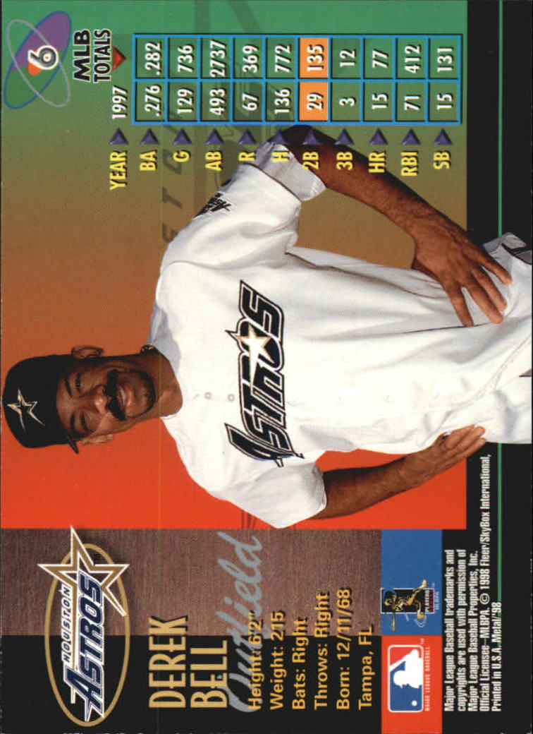 1998 Metal Universe Baseball "Main Set" Cards - Picture 13 of 441