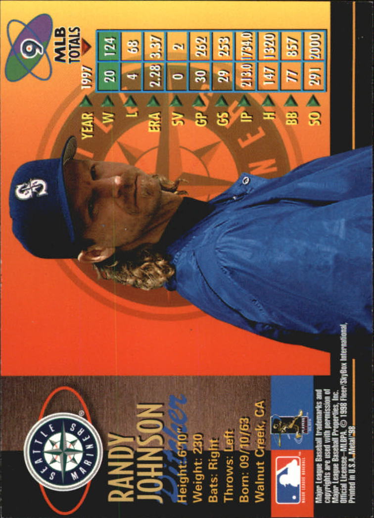1998 Metal Universe Baseball "Main Set" Cards - Picture 19 of 441