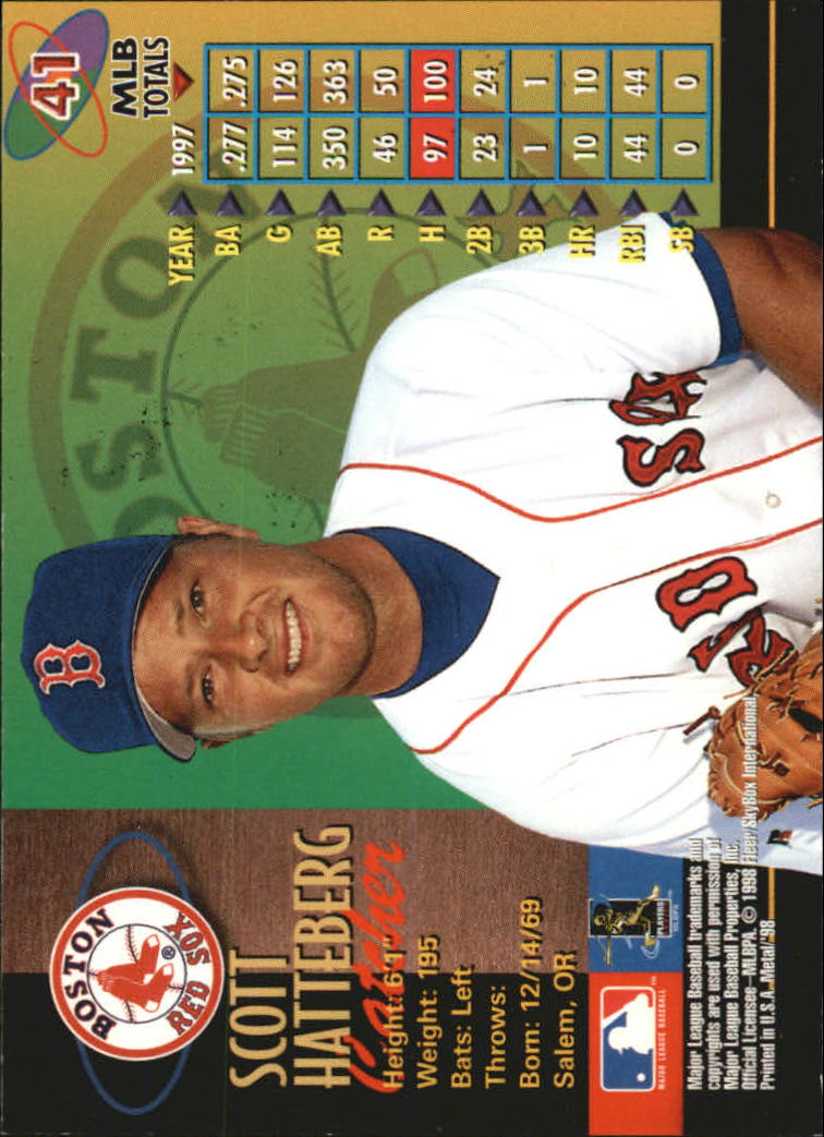 1998 Metal Universe Baseball "Main Set" Cards - Picture 83 of 441