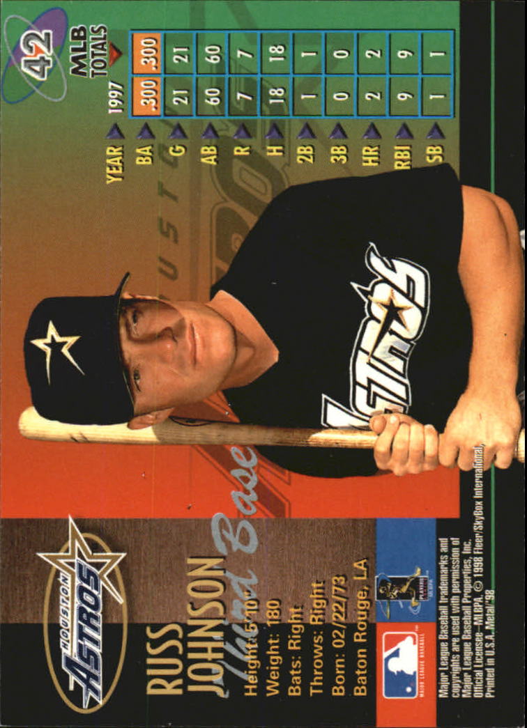 1998 Metal Universe Baseball "Main Set" Cards - Picture 85 of 441