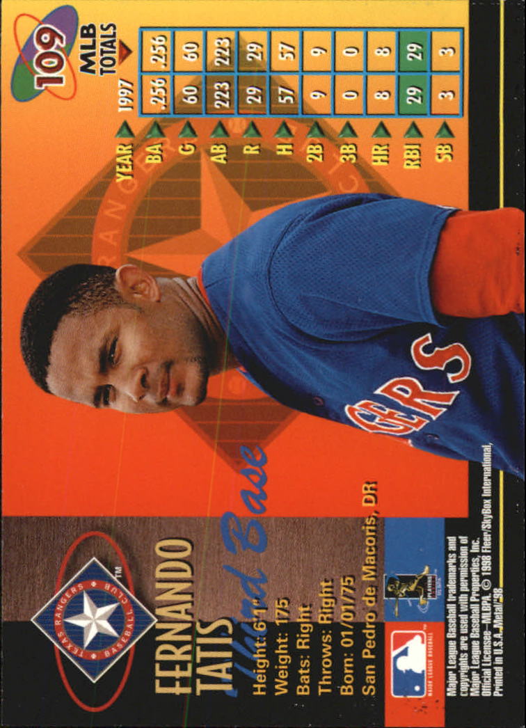1998 Metal Universe Baseball "Main Set" Cards - Picture 217 of 441