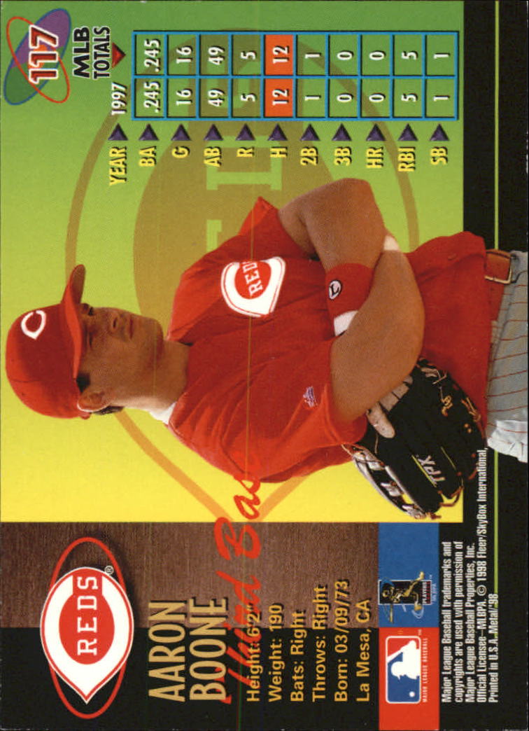 1998 Metal Universe Baseball "Main Set" Cards - Picture 233 of 441