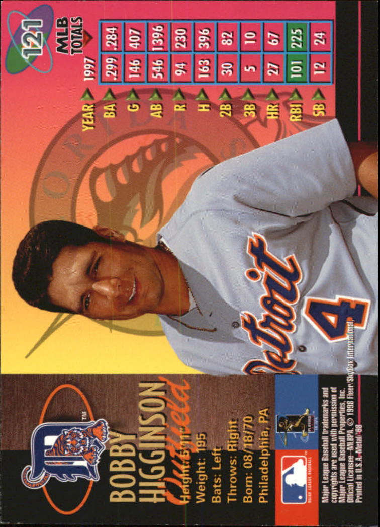 1998 Metal Universe Baseball "Main Set" Cards - Picture 241 of 441