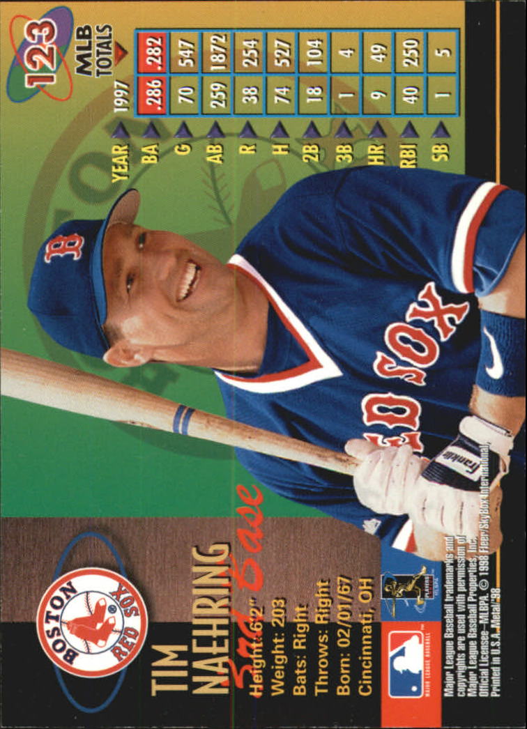 1998 Metal Universe Baseball "Main Set" Cards - Picture 245 of 441