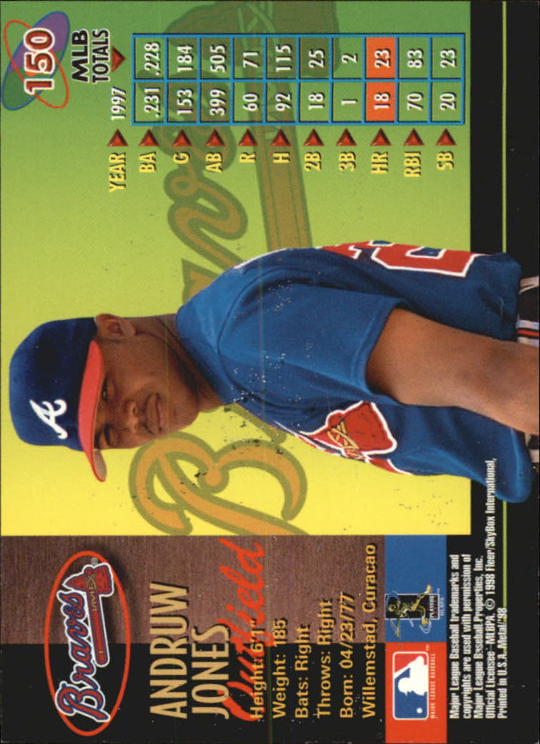 1998 Metal Universe Baseball "Main Set" Cards - Picture 299 of 441