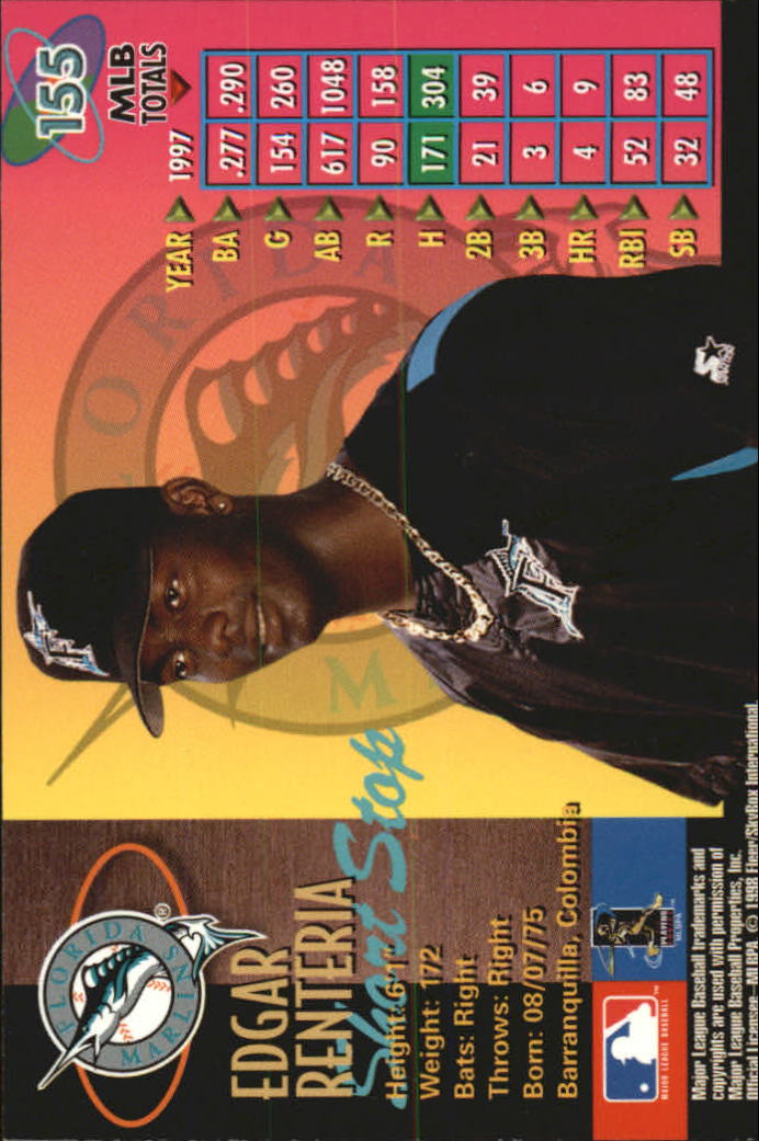 1998 Metal Universe Baseball "Main Set" Cards - Picture 309 of 441