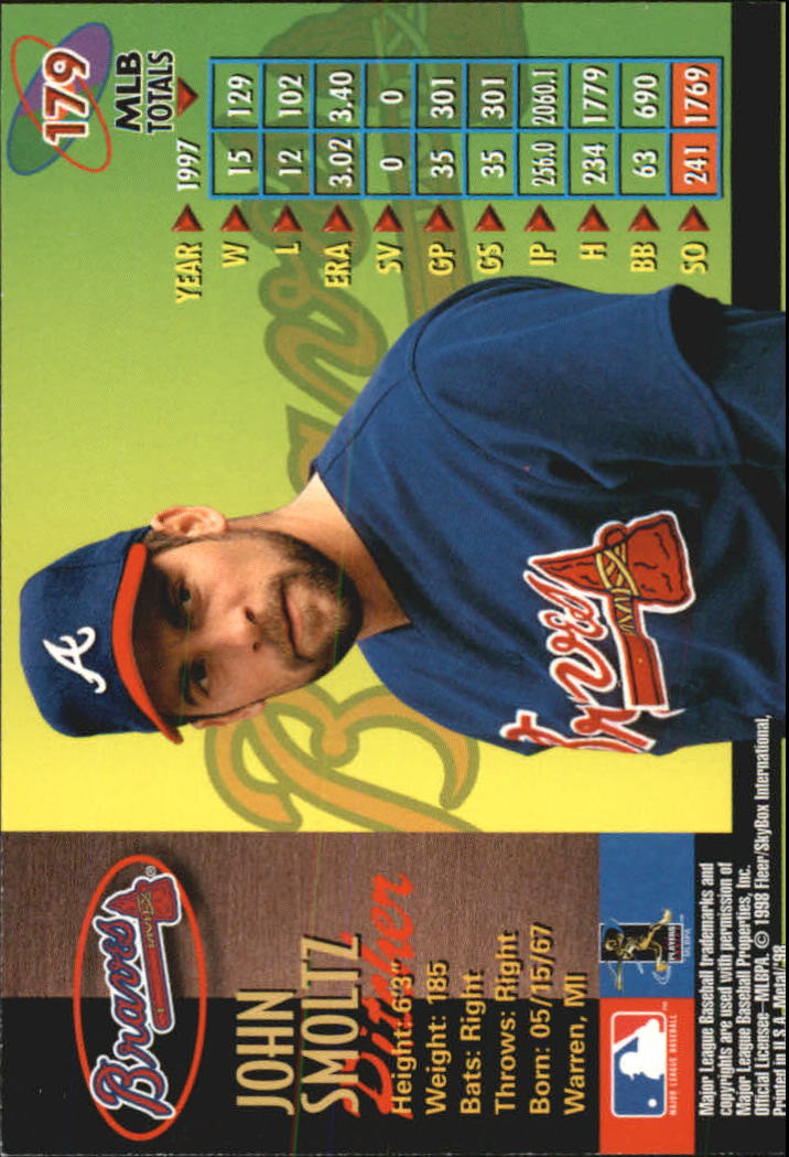 1998 Metal Universe Baseball "Main Set" Cards - Picture 357 of 441