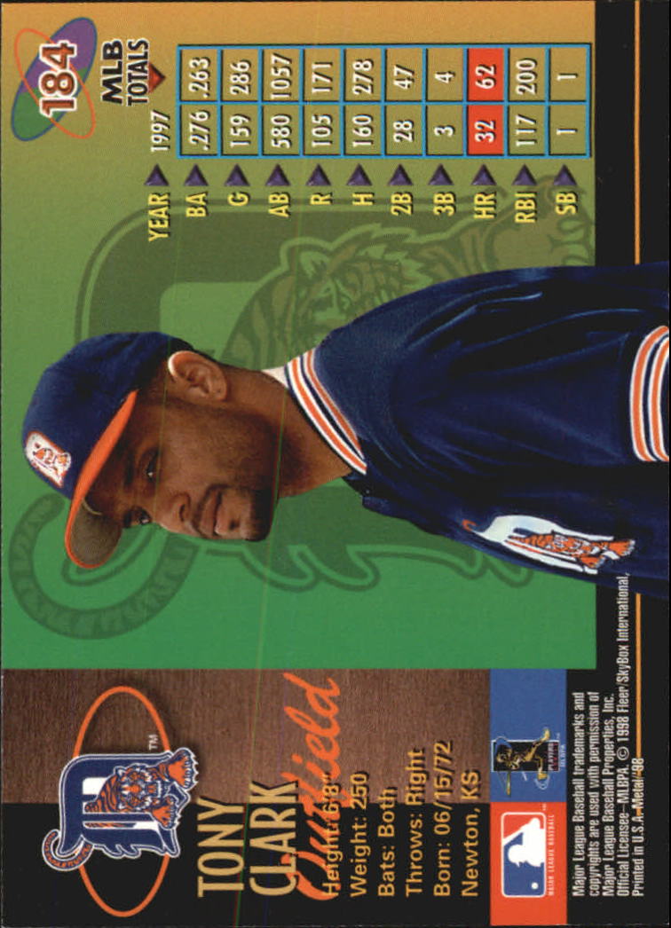 1998 Metal Universe Baseball "Main Set" Cards - Picture 367 of 441